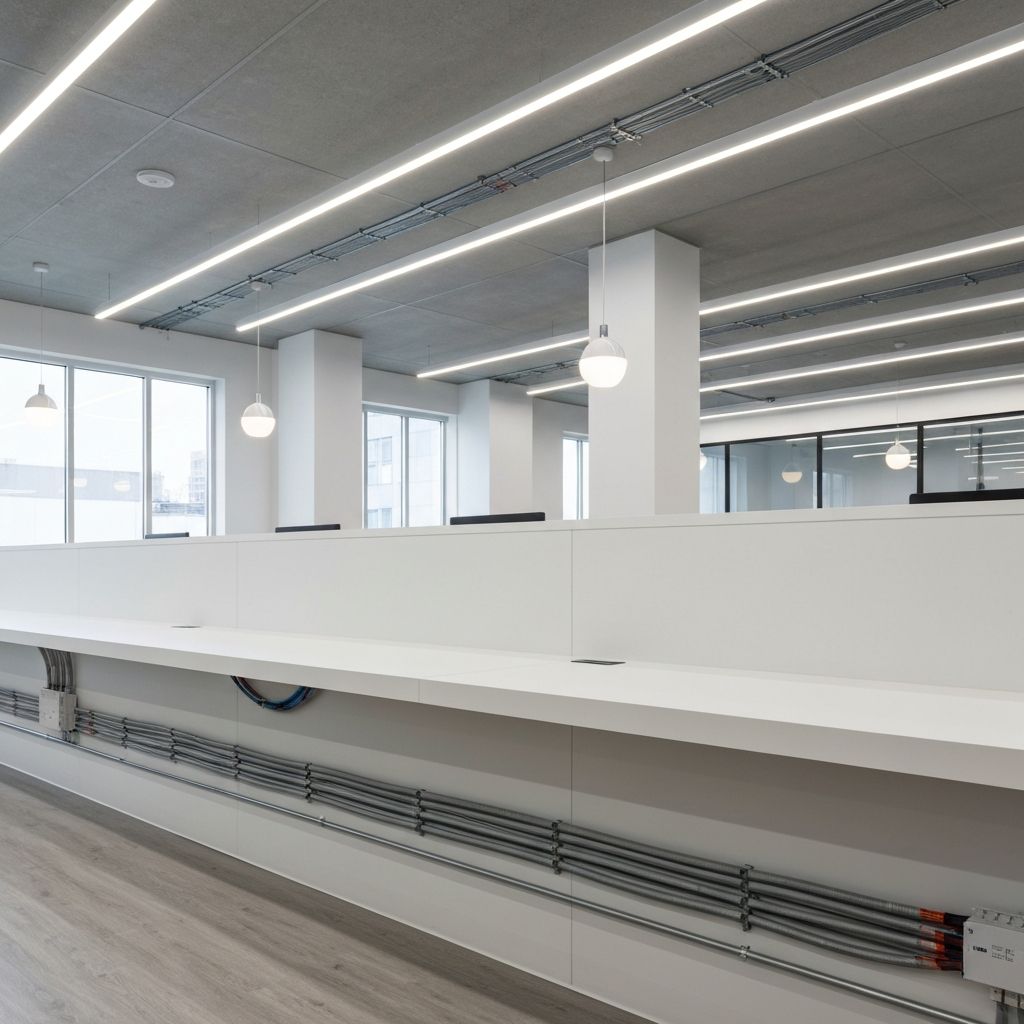 Professional electrical installation