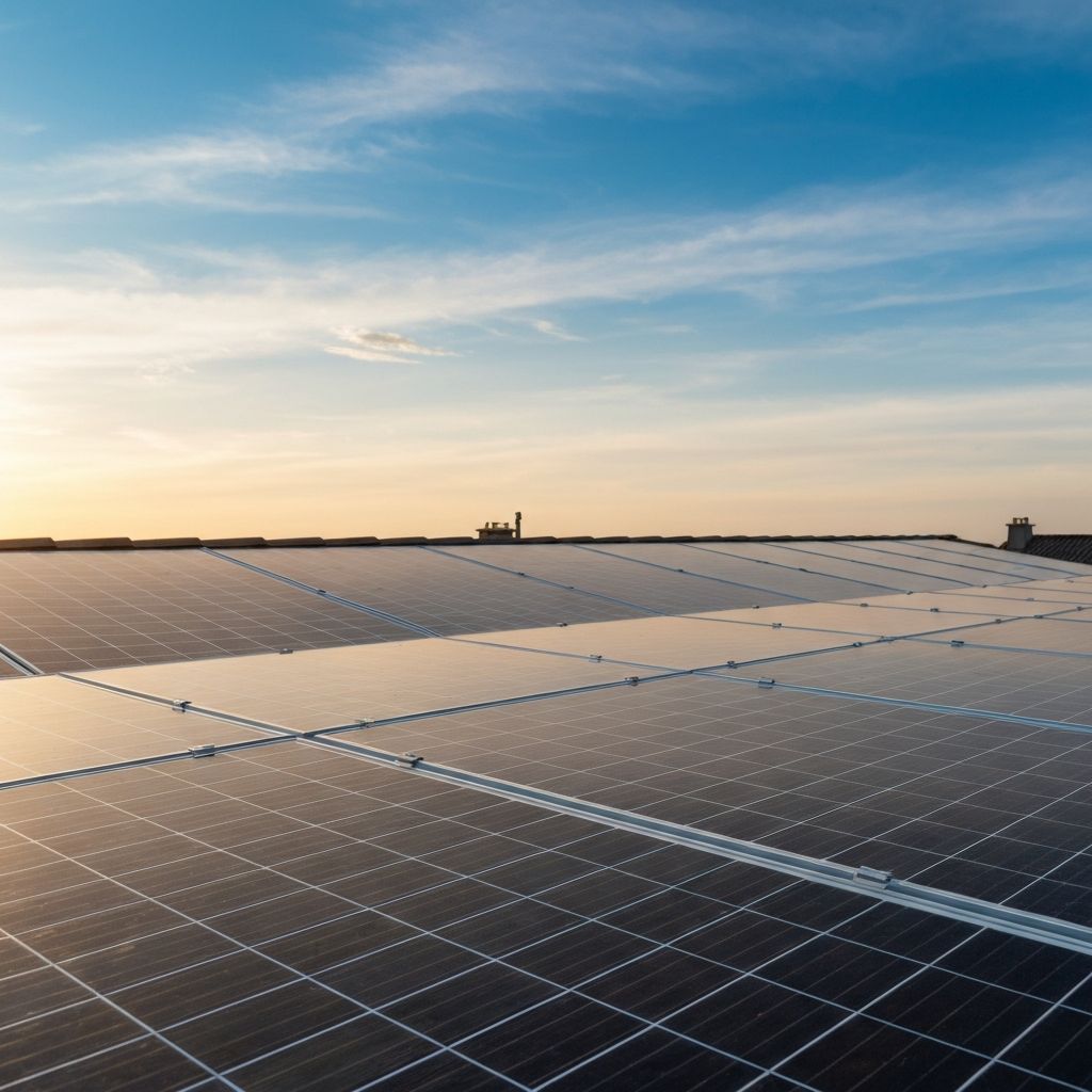 Solar panel installation services